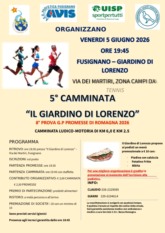 Camminata Il Giardino di Lorenzo